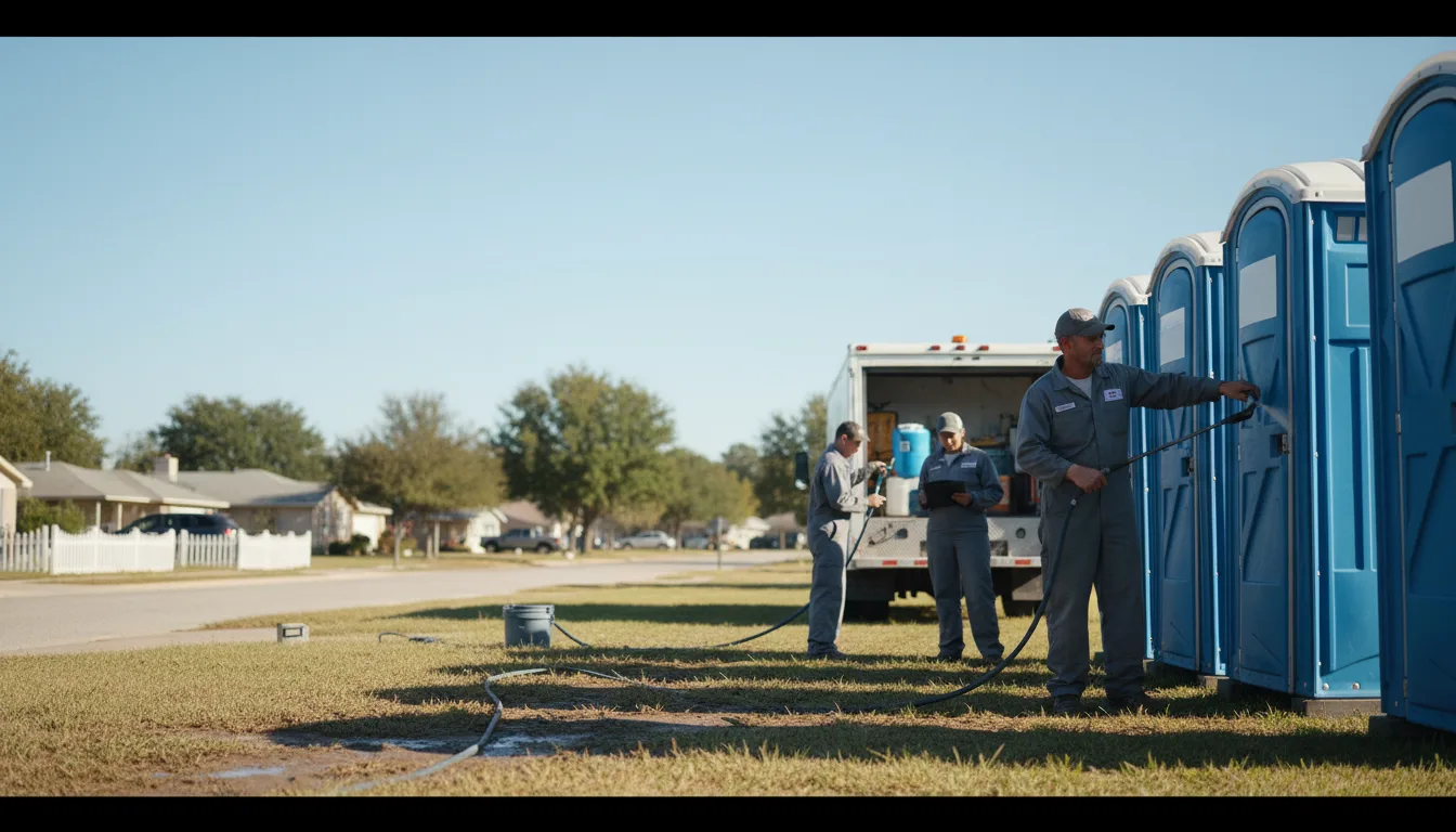 Long-Term Portable Toilet Rental in Dunlap, TN near me